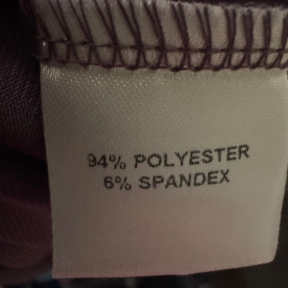 NWT Dainty Jewells Purple Crew Neckline Midi length Dress Size XL - Picture 3 of 3